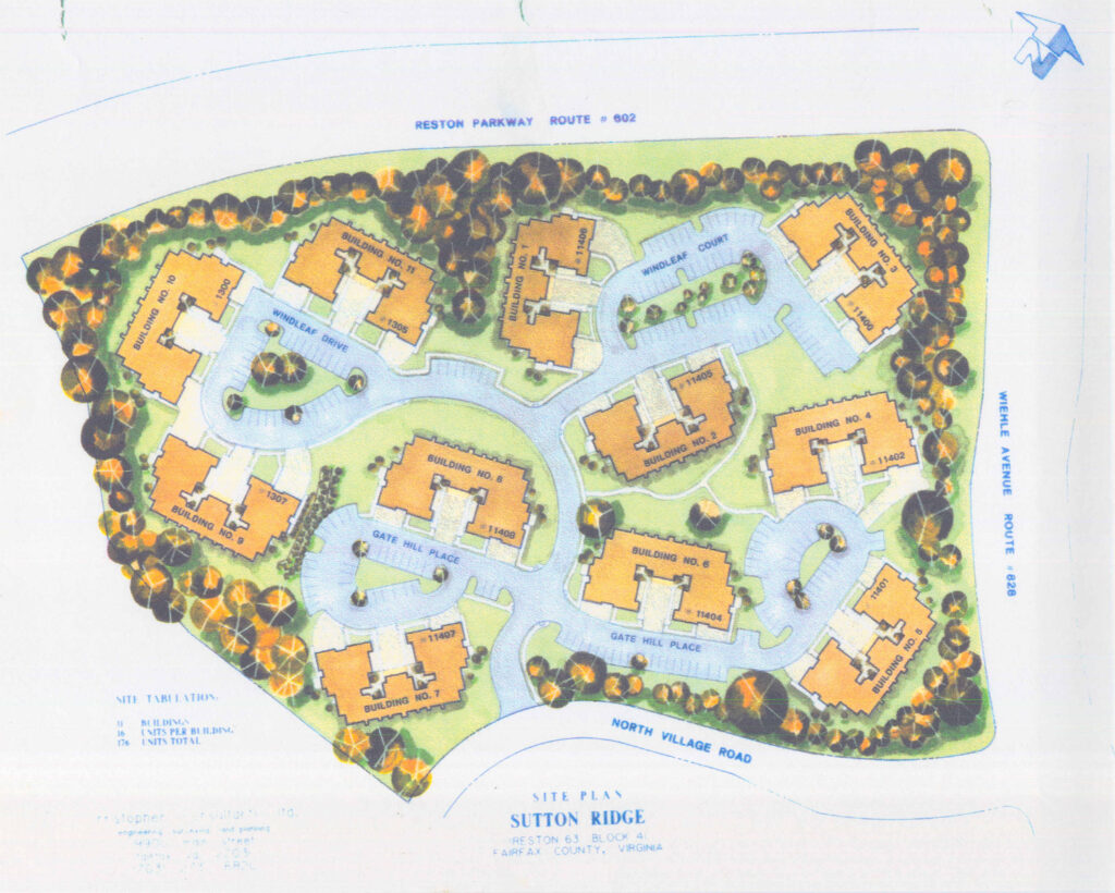 Sutton Ridge Condominium Site Plan